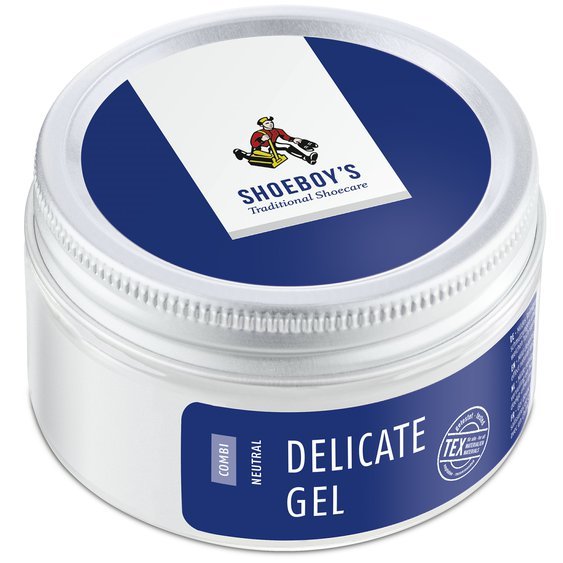 Čistící a vyživující krém na boty DELICATE GEL 50 ml, gelový, bezbarvý