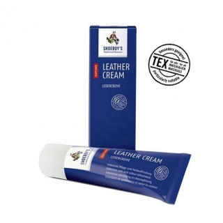 Krém na boty LEATHER CREAM 75 ml ČERNÝ